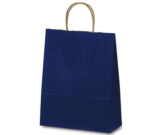 ベルベ 紙袋 自動紐手提袋 T-X カラー(紺) 200枚 1579 1ケース（ご注文単位1ケース）【直送品】