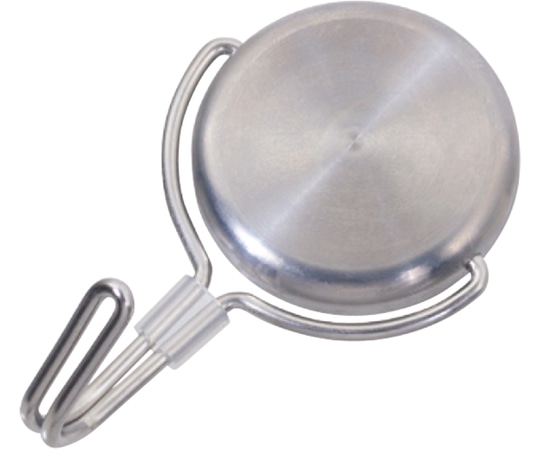 日本緑十字社 パワーマグネットフックフラット MPM-7 シルバー 63×40mm 313033 1個（ご注文単位1個）【直送品】