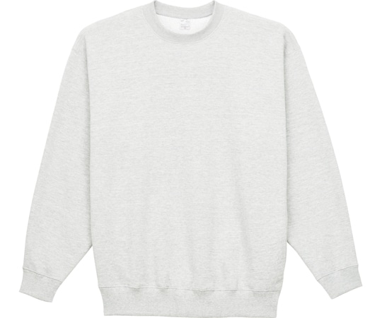 ボンマックス 10オンス トレーナー(裏パイル) アッシュ L MS2136 1枚（ご注文単位1枚）【直送品】