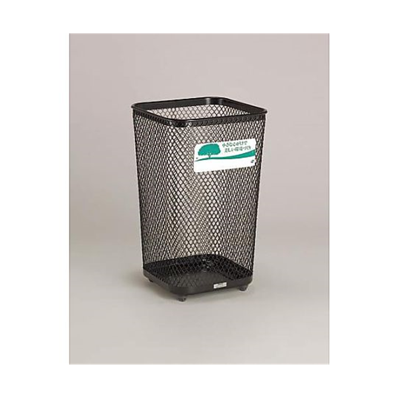 エスコ 445x710mm/103L ごみかご(黒) EA995AA-50C 1個(ご注文単位1個)【直送品】