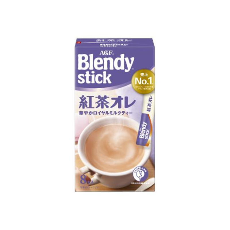 ブレンディスティック 紅茶オレ 8本 75094 1箱※軽（ご注文単位1箱）【直送品】
