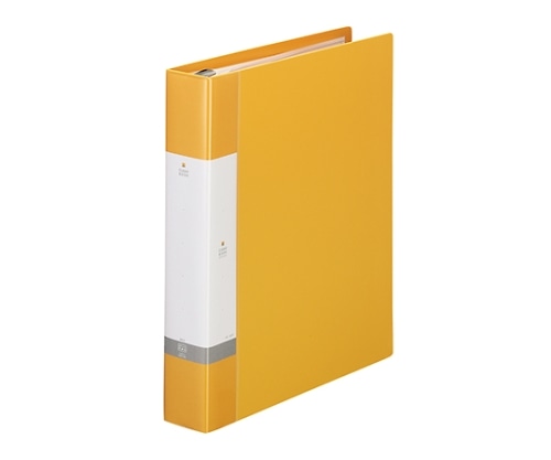 LIHITLAB リクエスト クリヤーブック<ポケット交換タイプ> 5黄 G3803 G3803-5 1冊(ご注文単位1冊)【直送品】