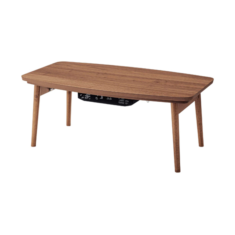 東谷 コタツテーブル ブラウン エルフィ901WAL 1個(ご注文単位1個)【直送品】