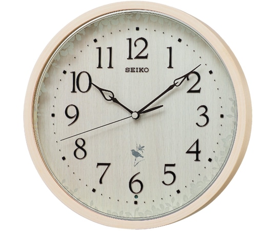 セイコー 野鳥報時時計 φ297×62mm RX215A 1個(ご注文単位1個)【直送品】