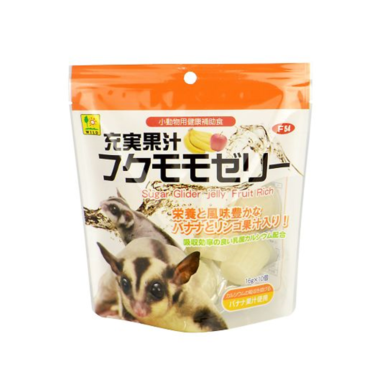 三晃商会 充実果汁 フクモモゼリー 16g×10個 F54 1袋（ご注文単位1袋）【直送品】