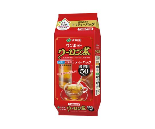 伊藤園 ワンポットエコティーバッグウーロン茶 50袋 60537 1袋※軽（ご注文単位1袋）【直送品】