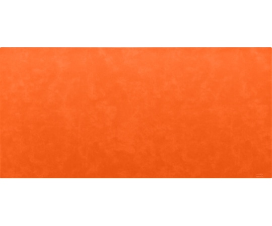 ミワックス THE DESKMAT 06 レザー調PVCデスクマット オレンジ  1本(ご注文単位1本)【直送品】