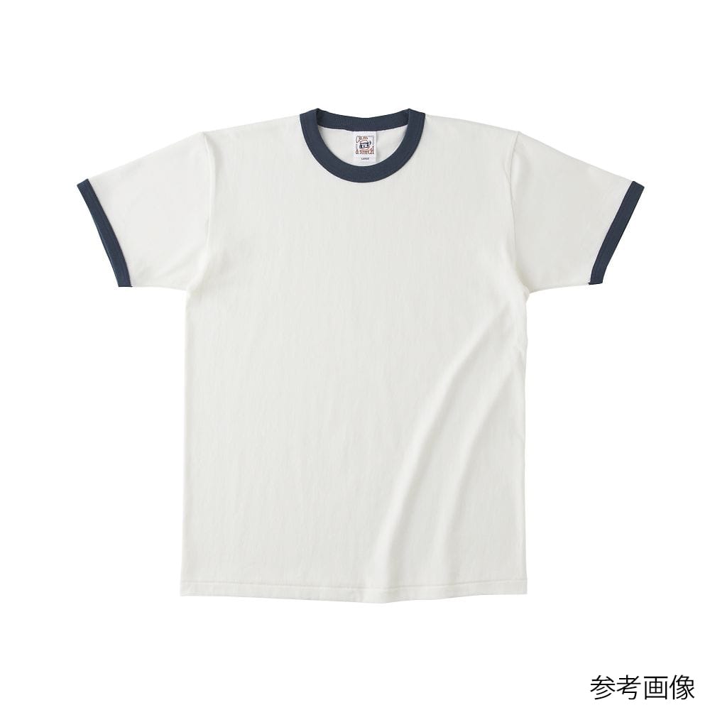 フェリック オープンエンド マックスウェイト リンガーTシャツ ナチュラル/デニム S OE1121-NTR/DNM-S 1枚（ご注文単位1枚）【直送品】