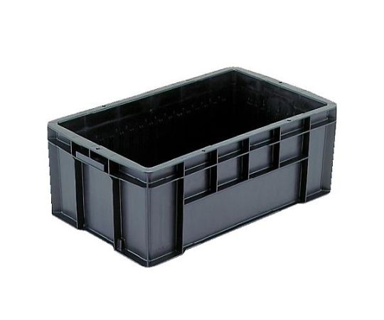 サンコー(三甲) 630x374x243mm/43.2L ハイテクコンテナ/ESD EA506AE-143 1個 (ご注文単位1個)【直送品】