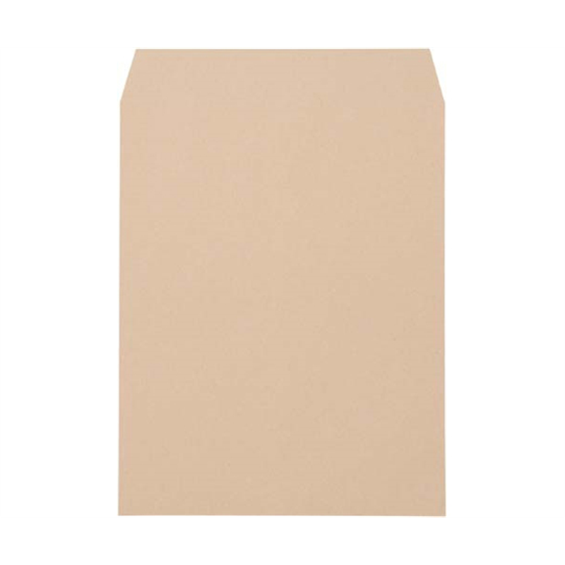 カウネット 再生紙100%クラフト封筒 角5 85g 100枚 4123-2118 1パック(ご注文単位1パック)【直送品】