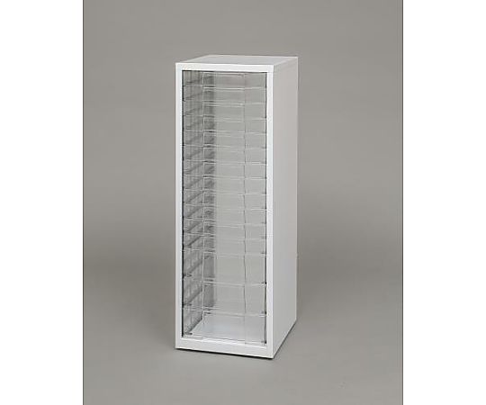 エスコ 291x330x 874mm/15段 キャビネット(トレー型) EA954FB-55A 1台(ご注文単位1台)【直送品】