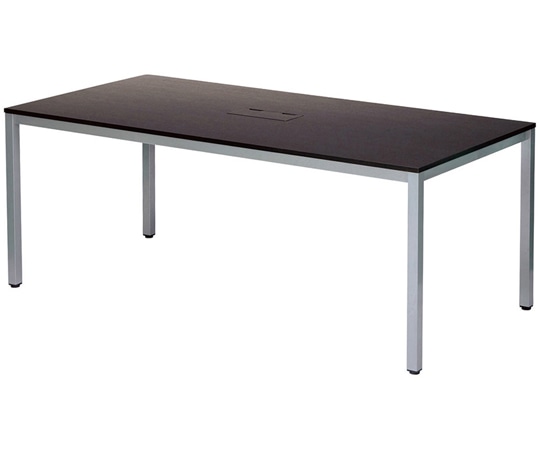 アール・エフ・ヤマカワ OAミーティングテーブルW1800 ダークⅡ ATD2-1890TL 1台(ご注文単位1台)【直送品】