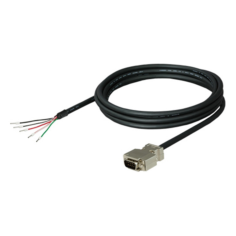 ダイヤトレンド 三菱表示器⇔三菱インバータ用 /三菱CPU直結RS-485ケーブル インバータ側棒圧着端子⇔D-SUB9Pプラグ 3m D4CAB-DV-A(3M) 1本(ご注文単位1本)【直送品】