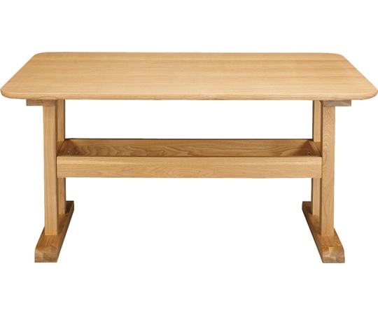東谷 デリカ ダイニングテーブル ナチュラル HOT-456NA 1個（ご注文単位1個）【直送品】