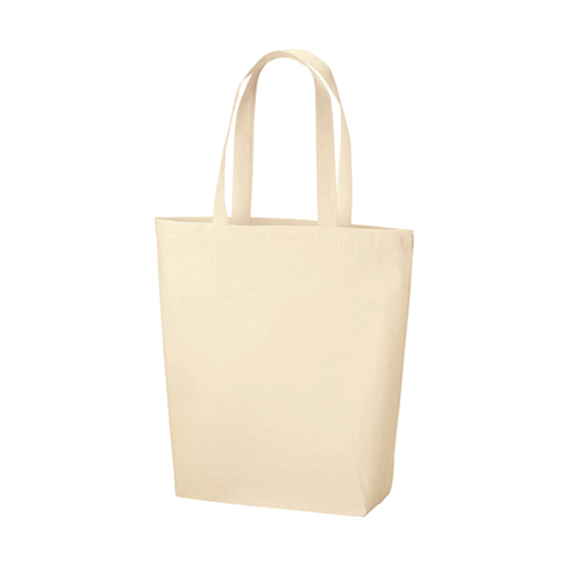 丸玉工業 コットンバッグ トート型(ナチュラル)200枚入  1ケース(ご注文単位1ケース)【直送品】