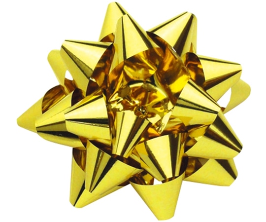 ササガワ スターボウ ホイルスター 金 1箱(5個入) 35-6856 1箱(ご注文単位1箱)【直送品】