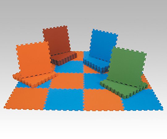 アズワン 防炎マット 橙 1セット（ご注文単位1セット）【直送品】