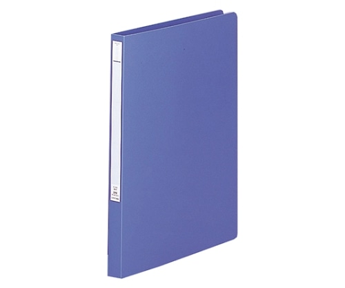 LIHITLAB パンチレスファイル<HEAVY DUTY> 9藍 F-368 F368-9 1冊(ご注文単位1冊)【直送品】