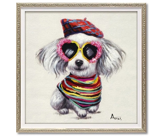 ユーパワー オイル ペイント アート「ボブヘアー(Sサイズ)」 OP-07043 1個(ご注文単位1個)【直送品】