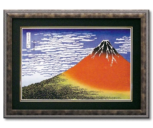 ユーパワー 葛飾 北斎「冨獄三十六景凱風快晴」 HK-23003 1個(ご注文単位1個)【直送品】