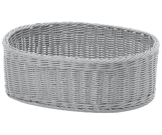 グリュック Medi-Cargo オーバルかごL ライトグレイ 2個入 GLMC-04GY 1セット(ご注文単位1セット)【直送品】