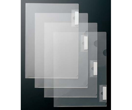 カウネット スライドインデックスホルダー A4 4山1組 1組(4枚入) 4193-0069 1組(ご注文単位1組)【直送品】