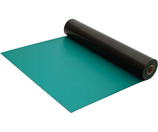 ベッセル 導電性ゴムマット グリーン SG-100 1巻 (ご注文単位1巻)【直送品】