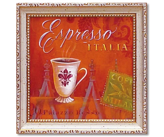 ユーパワー ミニゲル アートフレーム アンジェラ スターリング｢エスプレッソ・イタリア｣ AS-02004 1個（ご注文単位1個）【直送品】