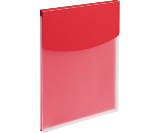 ライオン事務器 ホルダーファイル〈ビジカル〉 レッド PH-13BF (R) 1冊(ご注文単位1冊)【直送品】