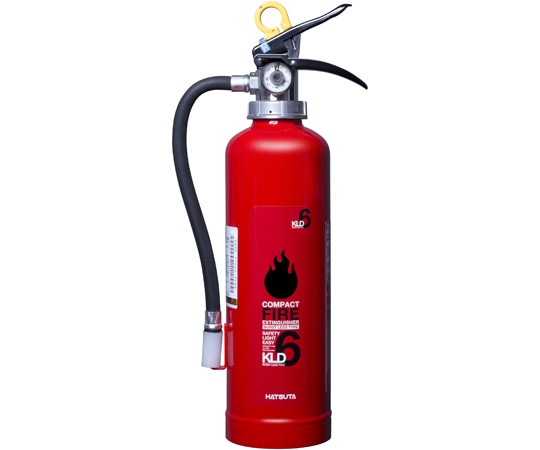 初田製作所 6型粉末業務用消火器 KLD-6 1個(ご注文単位1個)【直送品】