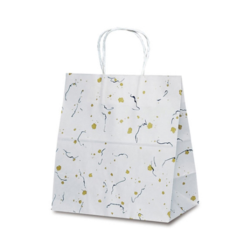 ベルベ 紙袋 自動紐手提袋 T-5W 和楽 200枚 1627 1ケース（ご注文単位1ケース）【直送品】