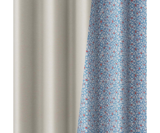 スミノエ 遮光カーテン シフレ 100×200cm アイボリー 1枚入 V1329 1枚(ご注文単位1枚)【直送品】