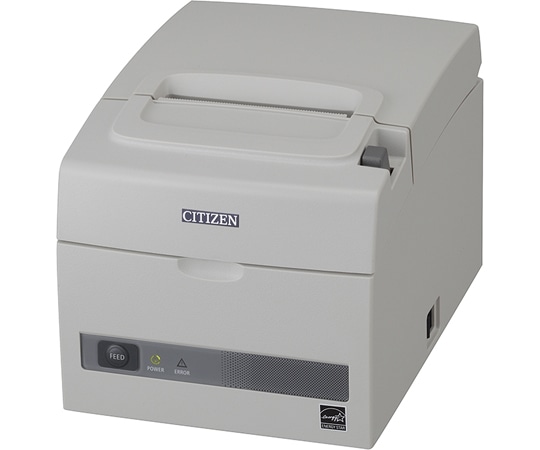CITIZEN レシートプリンター デュアルインターフェース CT-S401ETJ-WH 1台（ご注文単位1台）【直送品】
