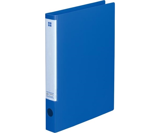 カウネット 書類が見やすい表紙ぴったりリングF ブルー 4269-5554 1冊(ご注文単位1冊)【直送品】