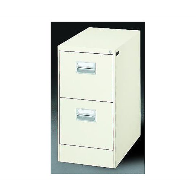 エスコ 387x620x 740mm/2段(A4) キャビネット EA954DC-23 1個(ご注文単位1個)【直送品】