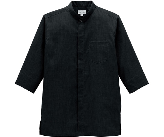 ボンマックス スタンドカラー和シャツ ブラック LL FB4573U 1枚（ご注文単位1枚）【直送品】