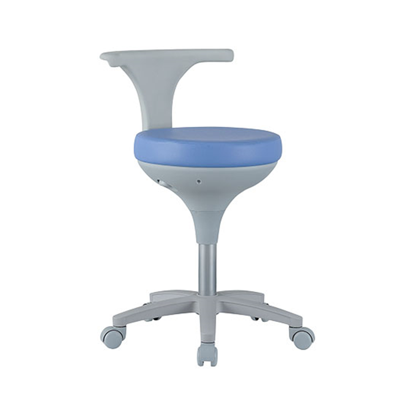 井上金庫 マルチスツール 背付き ブルー CCM-01 1台(ご注文単位1台)【直送品】