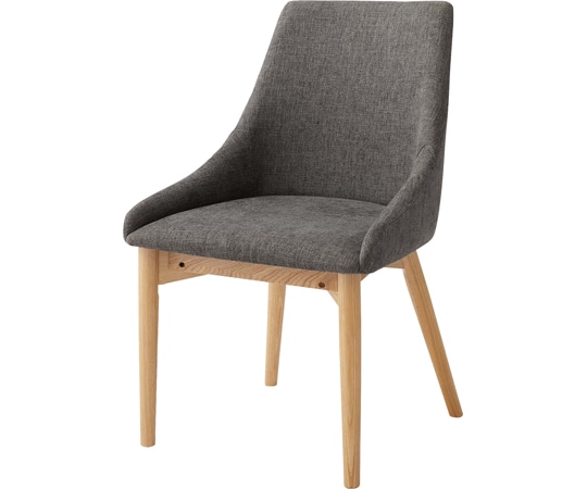 東谷 ダイニングチェア ブラウン HOC-611BR 1個（ご注文単位1個）【直送品】