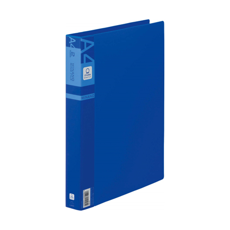 ライオン事務器 リングファイル ミナノ ブルー RF-223M 1冊(ご注文単位1冊)【直送品】