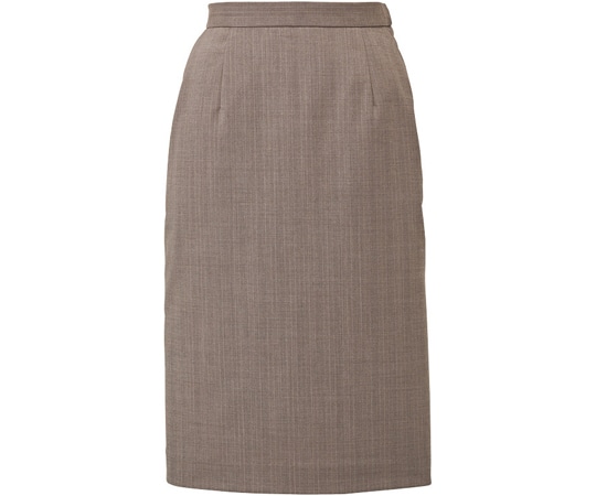 カーシーカシマ ENJOY タイトスカート AURA HERRINGBONE グレージュ 15号 EAS753 1枚（ご注文単位1枚）【直送品】