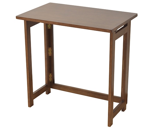 山善(YAMAZEN) 折りたたみデスク フレッシュブラウン SP-5750H70(FBR) 1台(ご注文単位1台)【直送品】