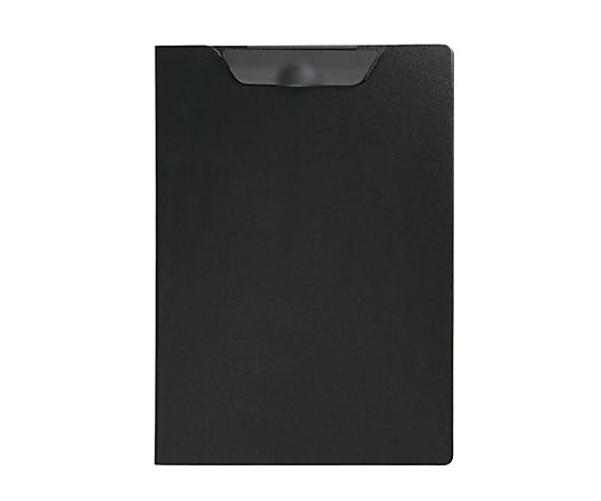 エスコ 334x238mm クリップファイル(ブラック) EA762DA-83 1冊(ご注文単位1冊)【直送品】