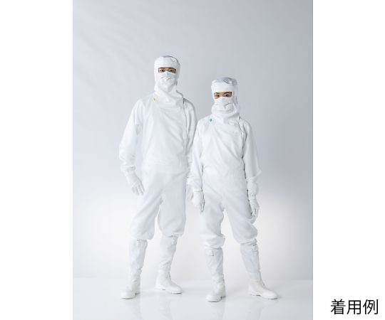 東洋リントフリー フード･マスク一体型ツナギ服 5L FC143C-01 5L 1枚 (ご注文単位1枚)【直送品】