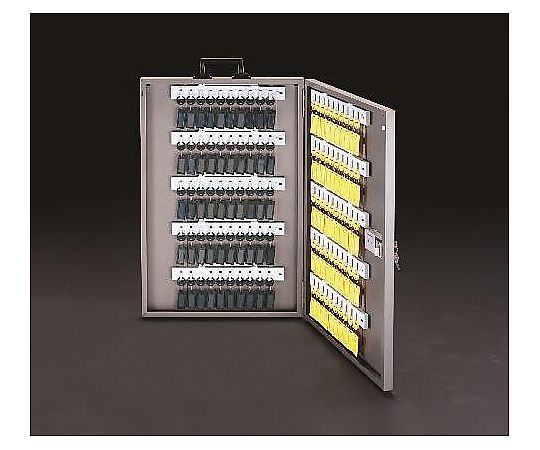 エスコ 443x662x55mm キーボックス(可変ダイヤル/100本用) EA956VD-28 1個(ご注文単位1個)【直送品】