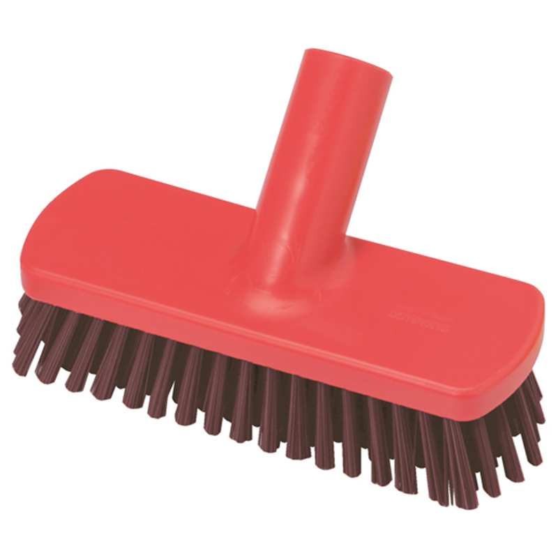 高砂 HPMデッキ磁性ブラシヘッド 20cm 赤(R) 57782 1個(ご注文単位1個)【直送品】