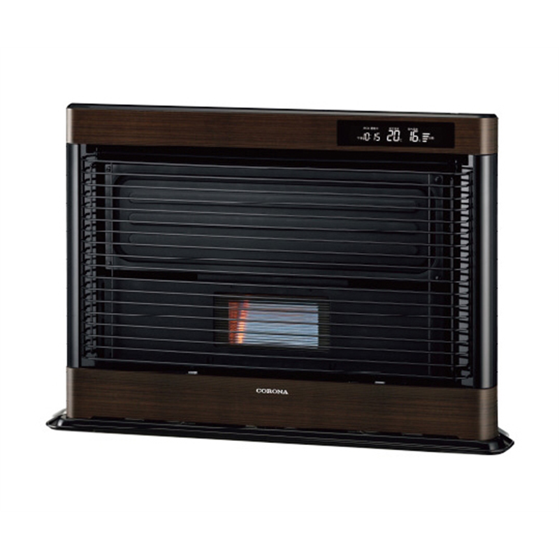 コロナ 寒冷地用大型ストーブ アグレシオ ダークウッドブラウン FF-AG6823H-TM 1台（ご注文単位1台）【直送品】