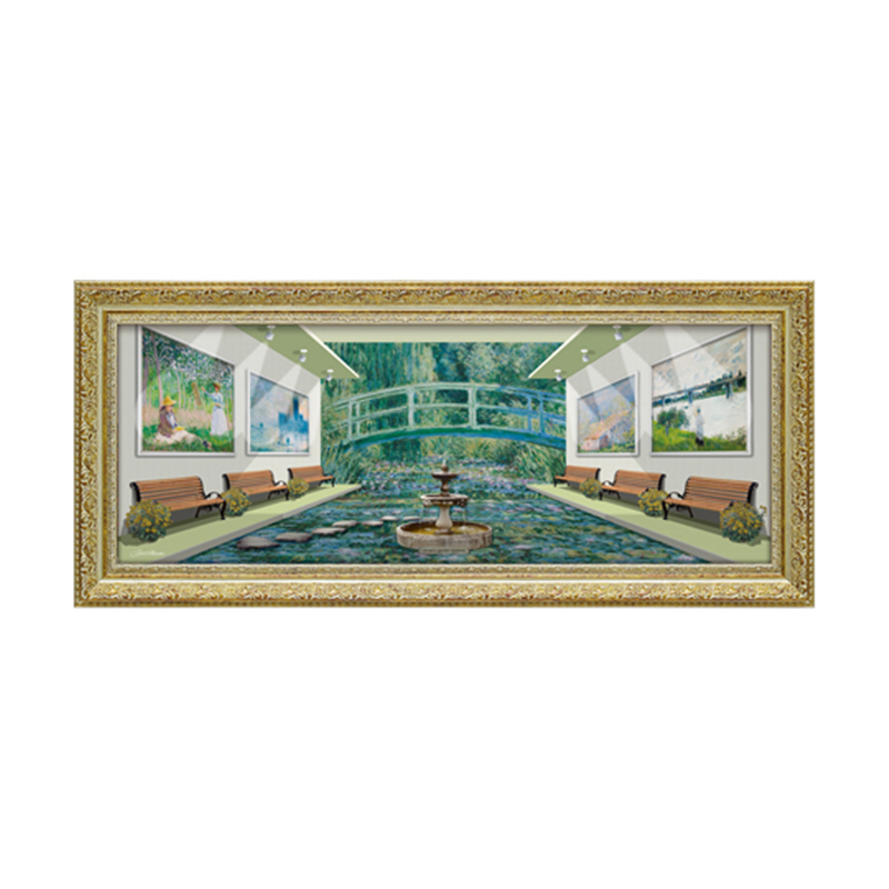 ユーパワー 白石 創多｢モネのガーデン ミュージアム｣ ST-18002 1個（ご注文単位1個）【直送品】