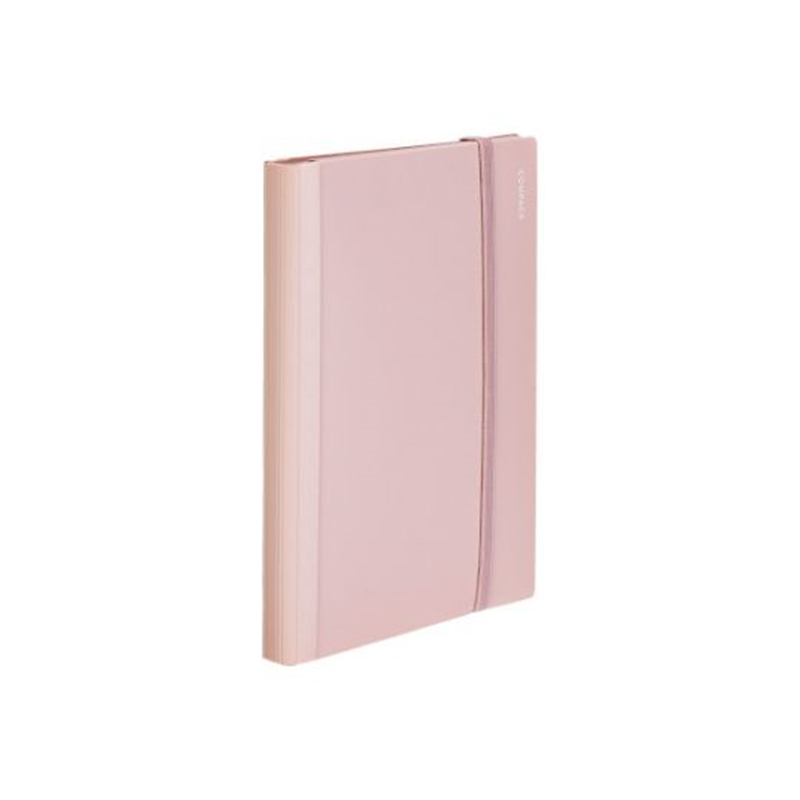 キングジム 二つ折りクリヤーブック コンパックA4 10P 桃 CN5894Hヒン 1冊（ご注文単位1冊）【直送品】