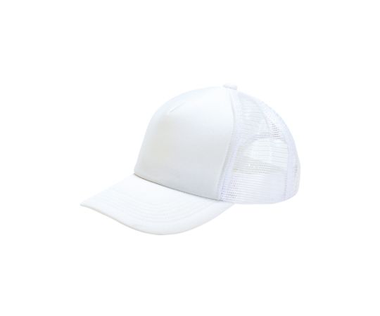 LIFEMAX アメリカンキャップ ホワイト フリー MC6615-15 1個（ご注文単位1個）【直送品】