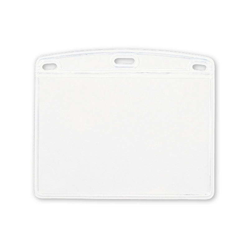 オープン工業 名札用ケース ソフトヨコA7 チャックなし 10枚 NX-117 1袋(ご注文単位1袋)【直送品】